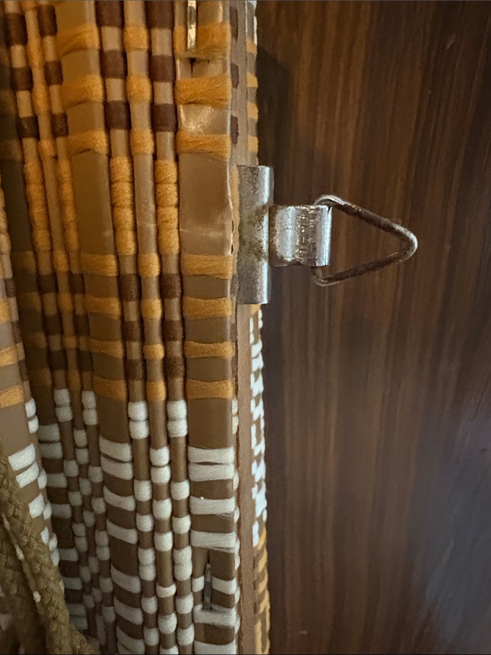 Vintage 70s Roll-up Window Shade - Picture 5 of 5